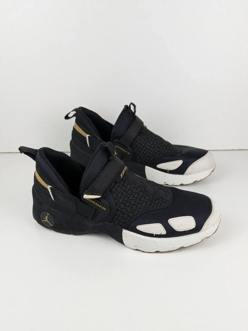 Nike Air Max Jordan Trunner LX BHM Men's Size 14 (909408-032) Black White Shoes